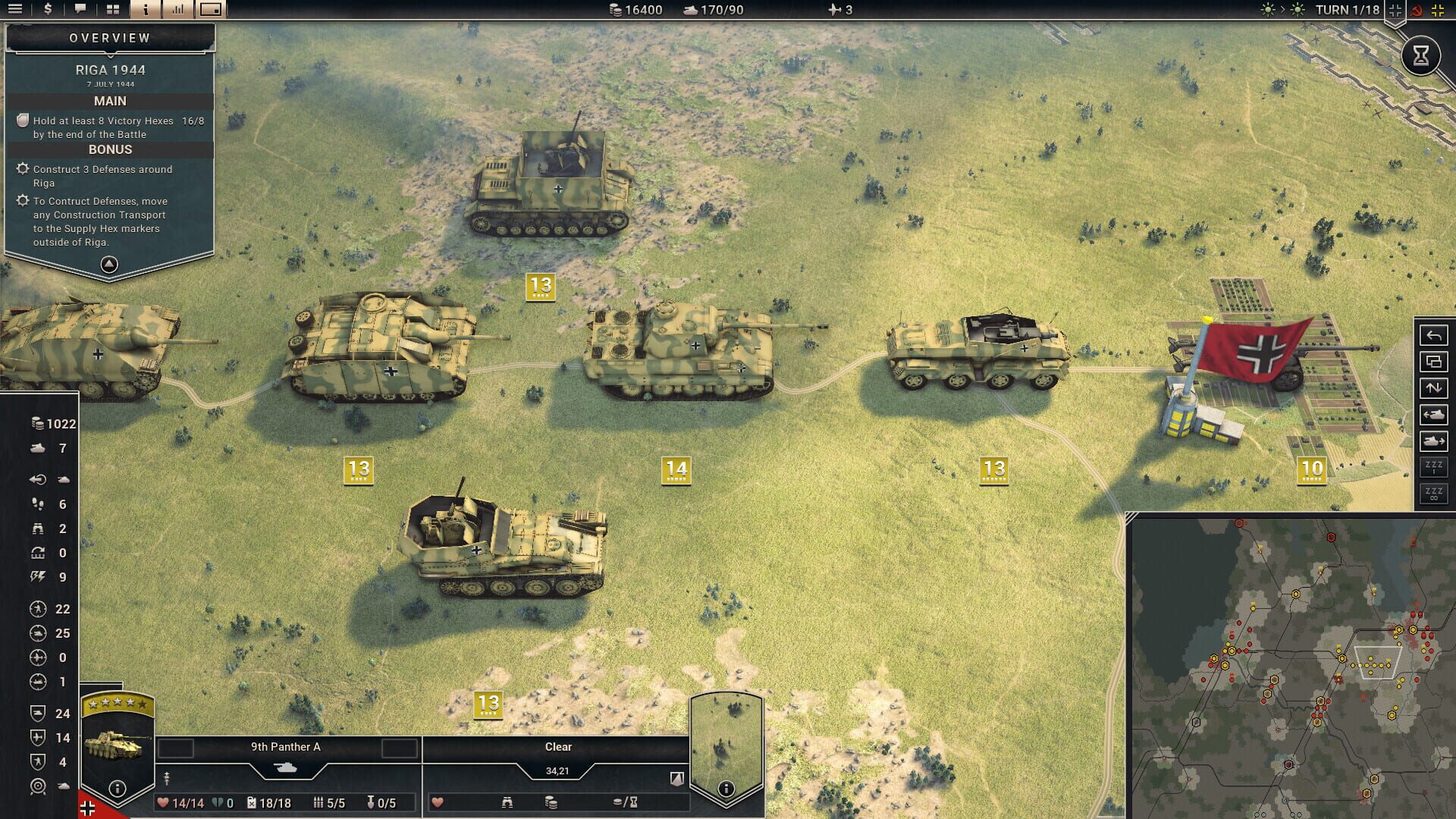 Screenshot for Panzer Corps 2: Axis Operations - 1944