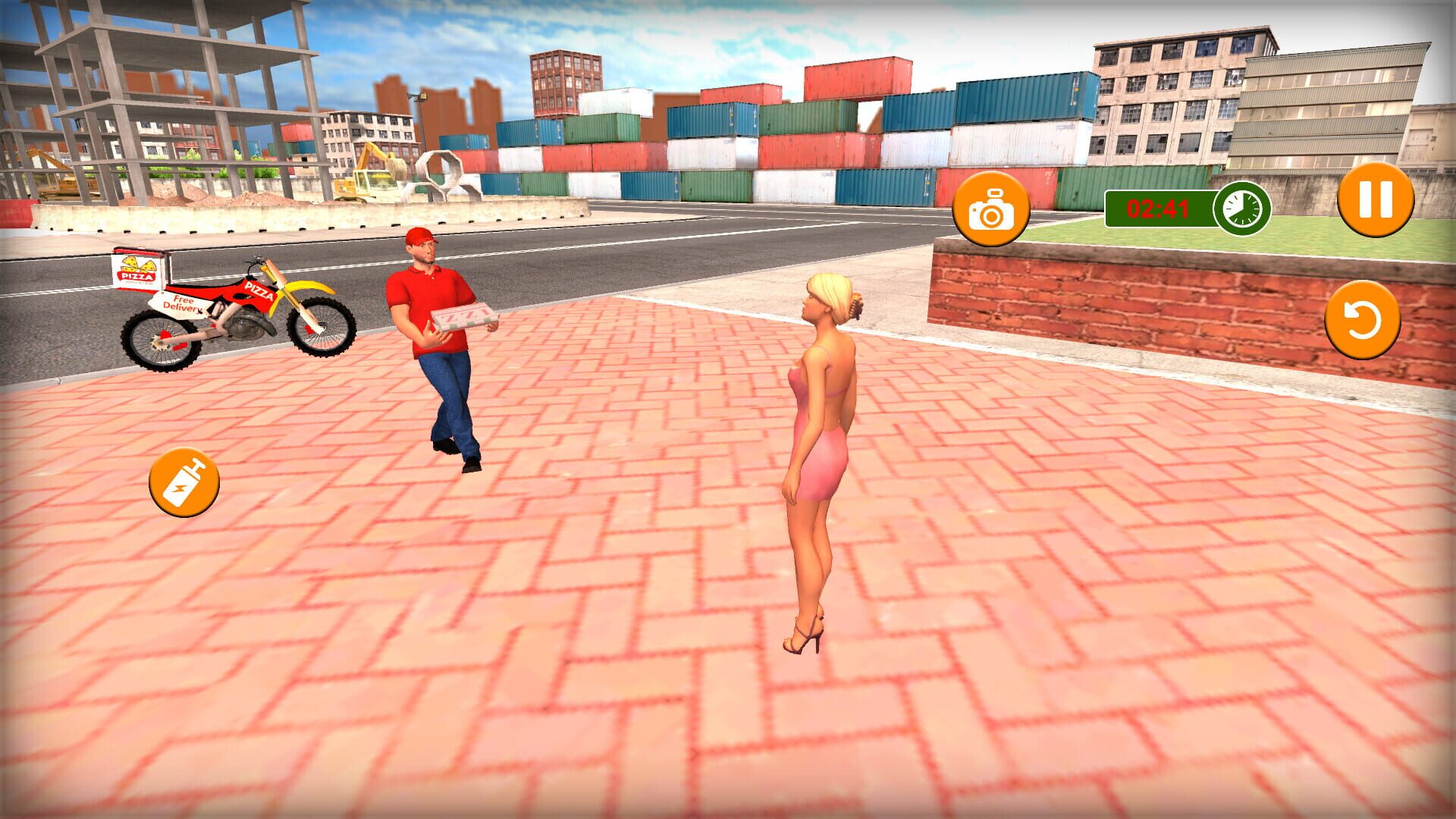 Screenshot for Moto Pizza Courier
