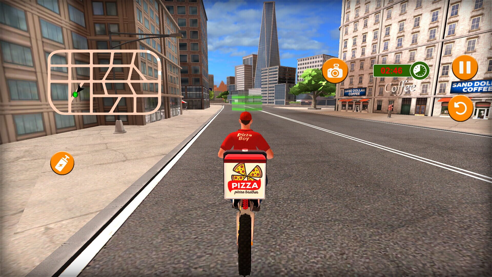 Screenshot for Moto Pizza Courier