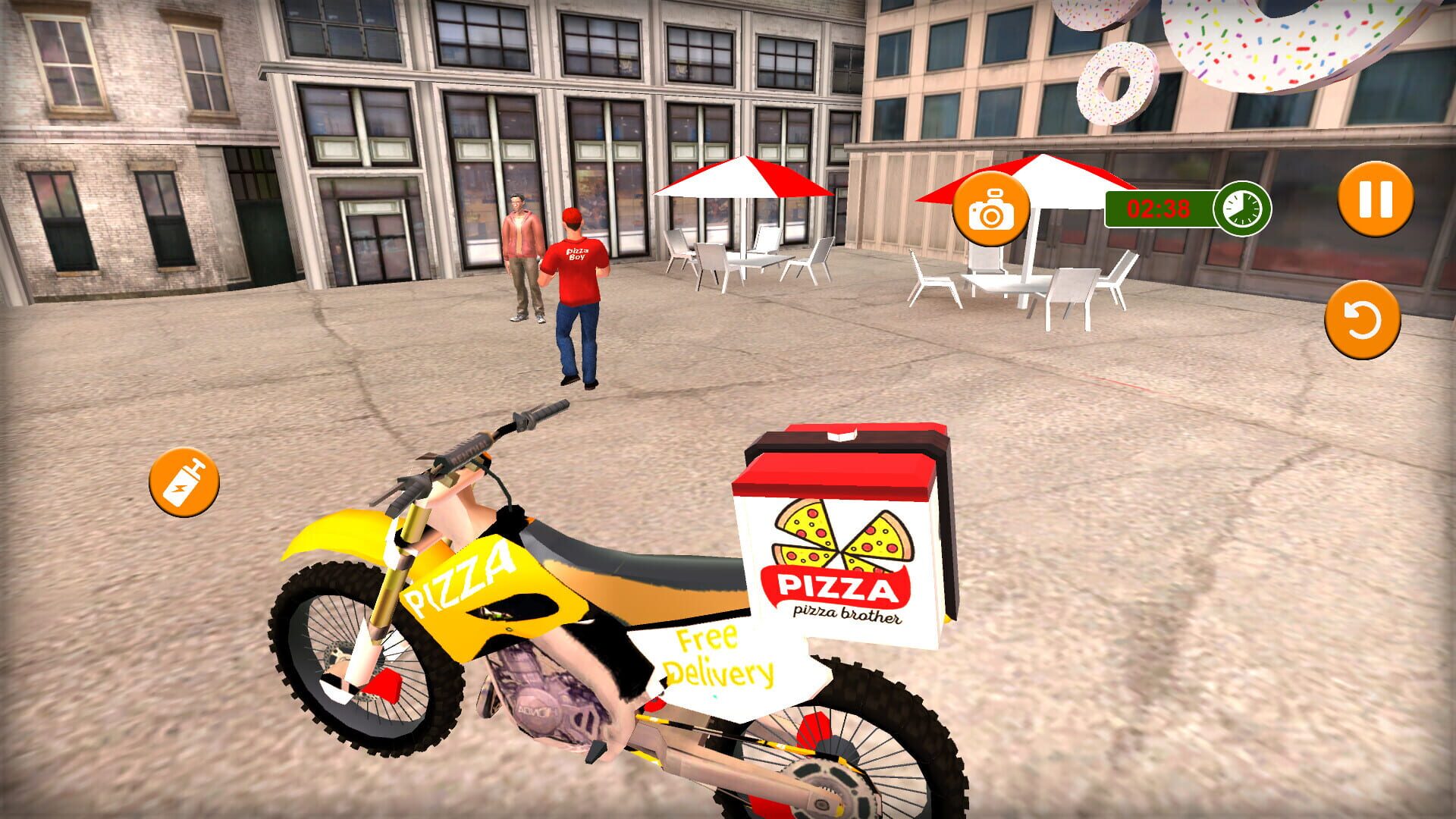 Screenshot for Moto Pizza Courier