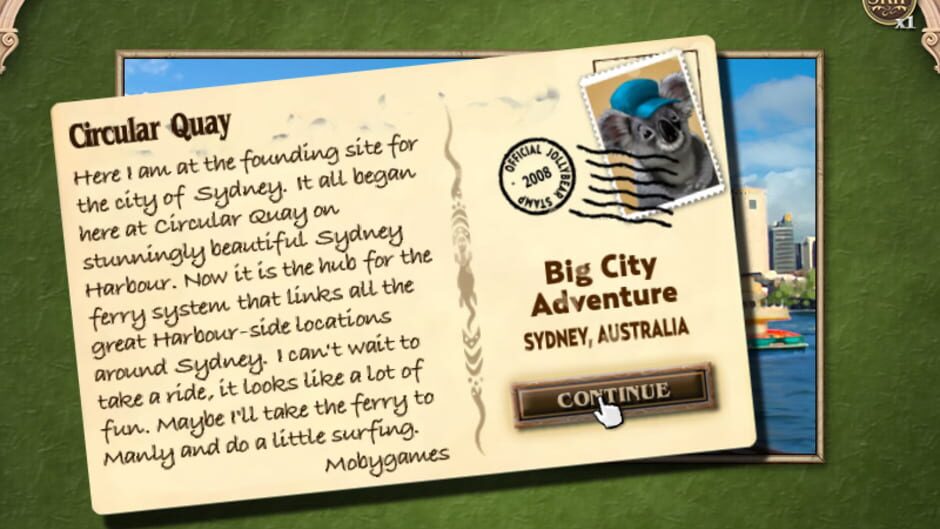 Screenshot for Big City Adventure: Sydney, Australia