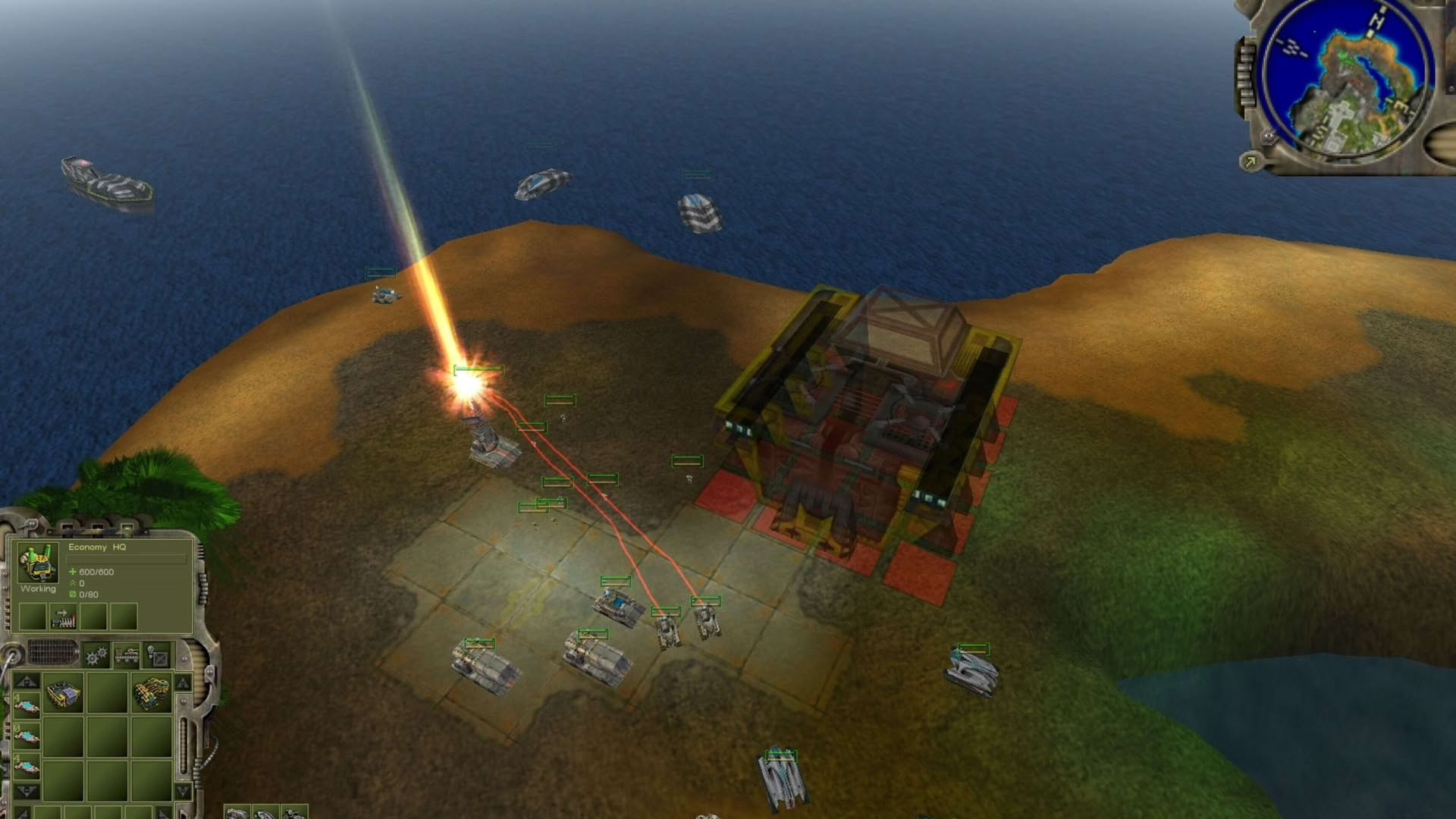 Screenshot for Battle Isle: The Andosia War