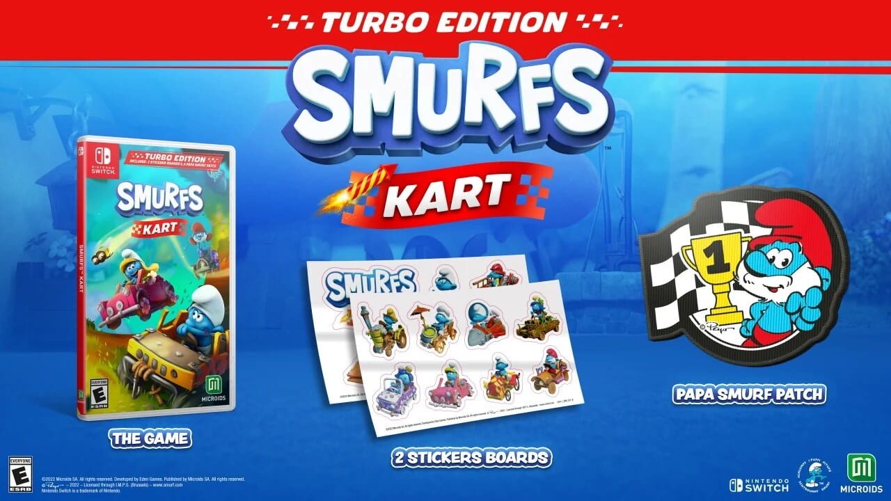 Screenshot for Smurfs Kart