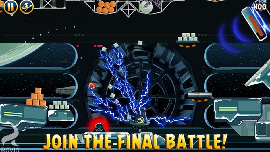 Screenshot for Angry Birds Star Wars HD