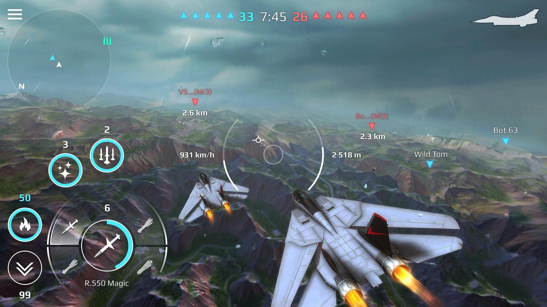 Screenshot for Sky Combat