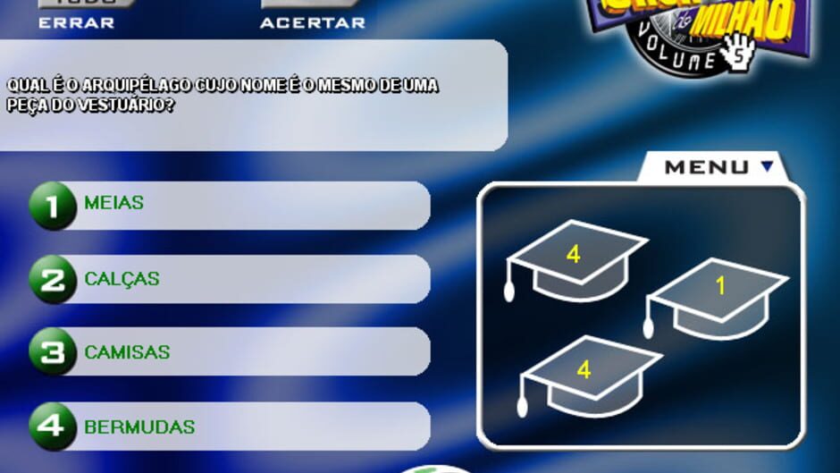 Screenshot for Show do Milhão Volume 5
