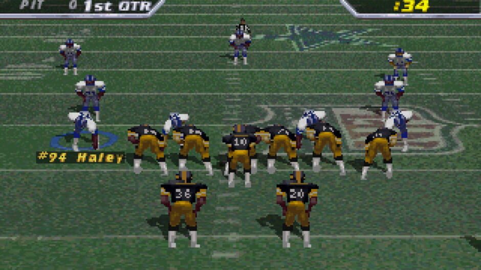 Screenshot for NFL Quarterback Club 97
