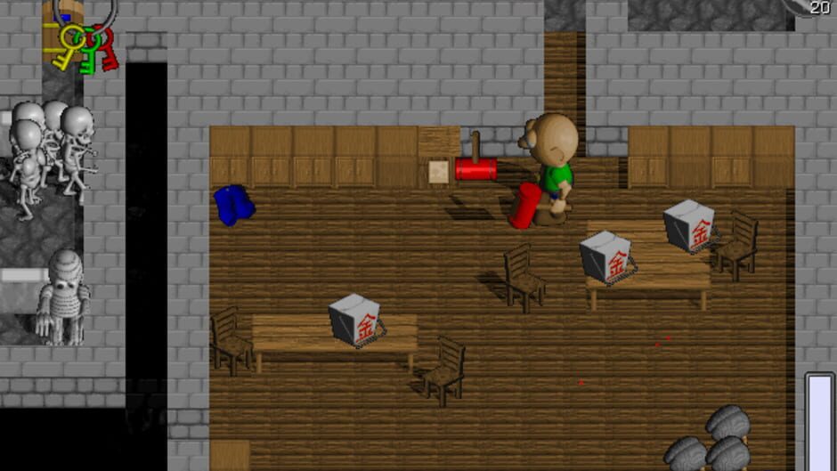Screenshot for The Adventures of Bouapha: Spooky Castle