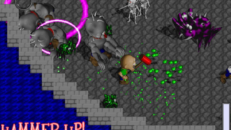 Screenshot for The Adventures of Bouapha: Spooky Castle