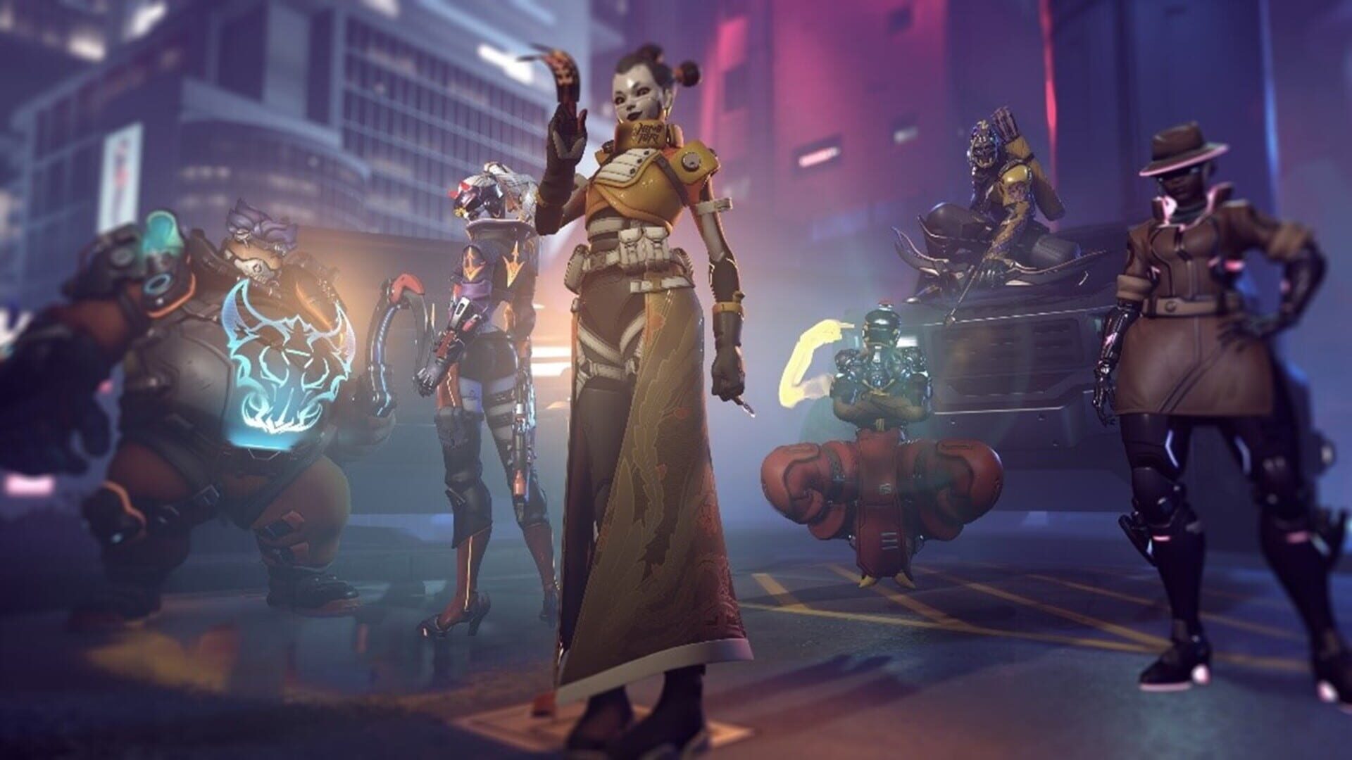 Screenshot for Overwatch 2: Season 1 - Cyberpunk