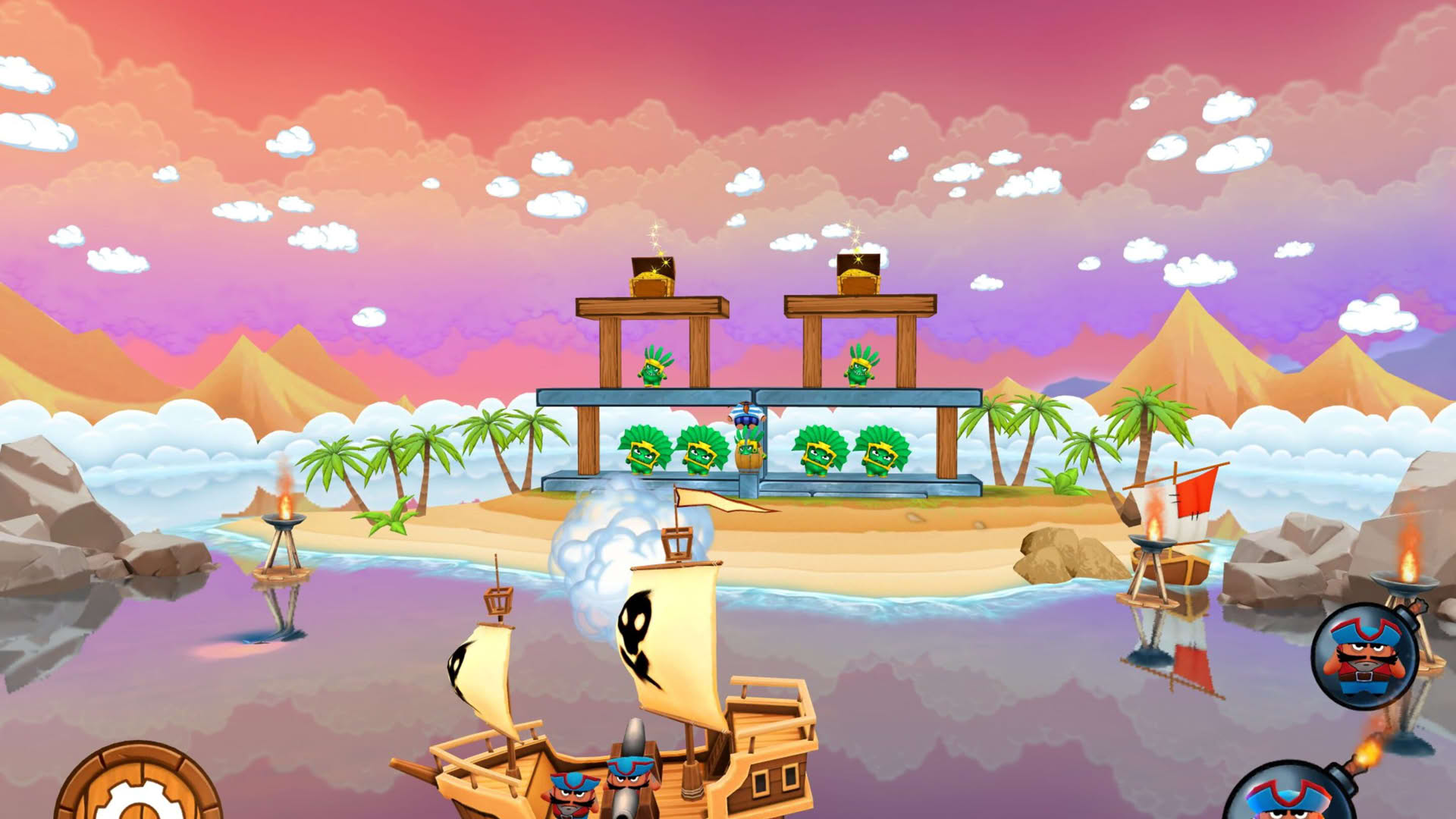 Screenshot for Potshot Pirates