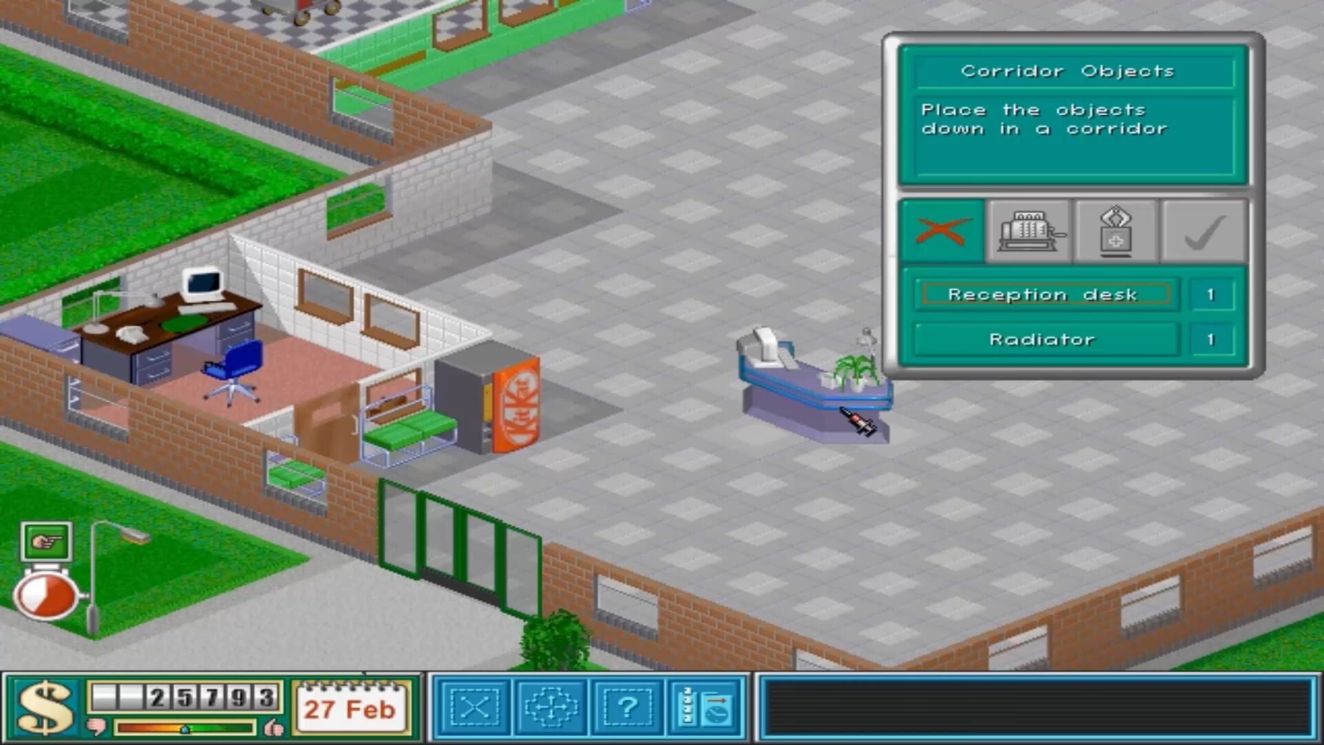 Screenshot for Theme Hospital