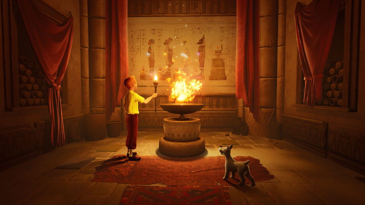 Screenshot for Tintin Reporter: Cigars of the Pharaoh