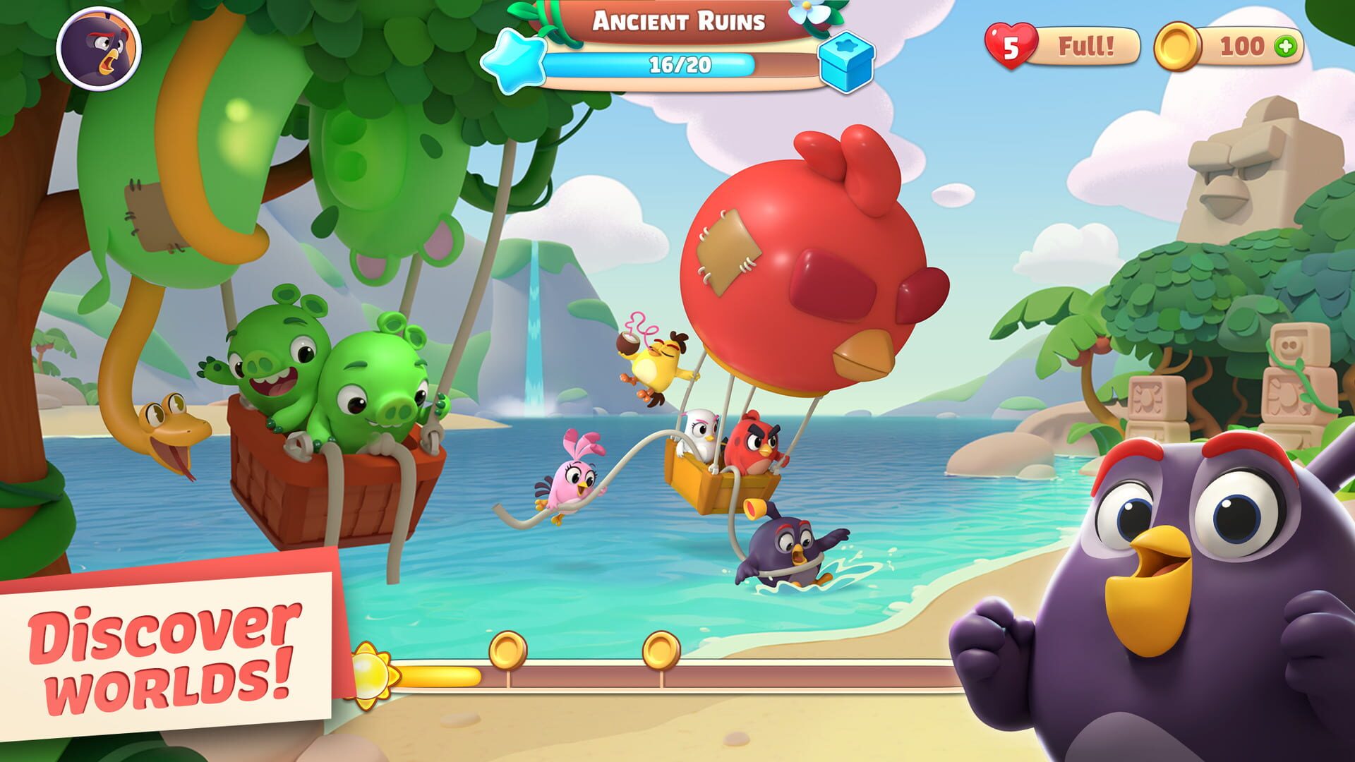 Screenshot for Angry Birds Journey