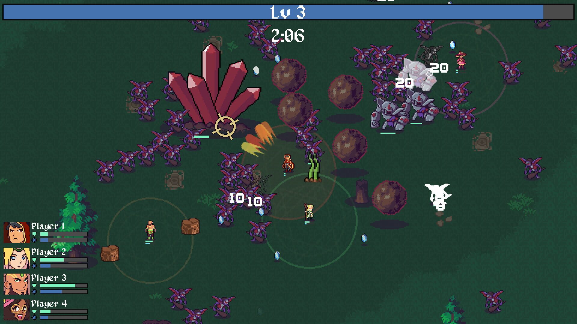 Screenshot for Fourspell Survivors Online