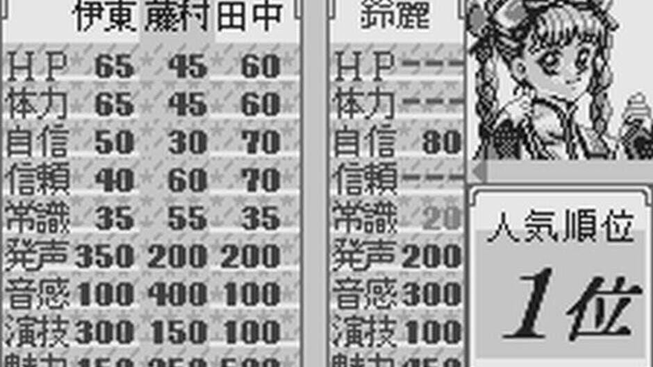 Screenshot for Tanjou Debut for WonderSwan