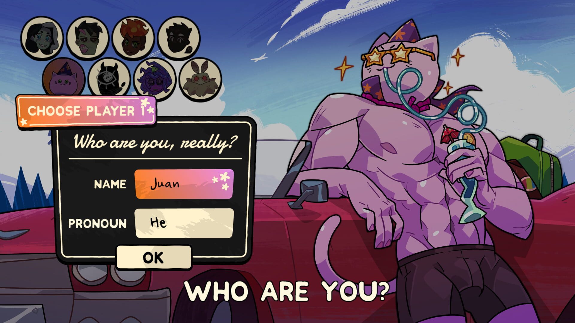 Screenshot for Monster Prom 3: Monster Roadtrip - Playable Character Juan