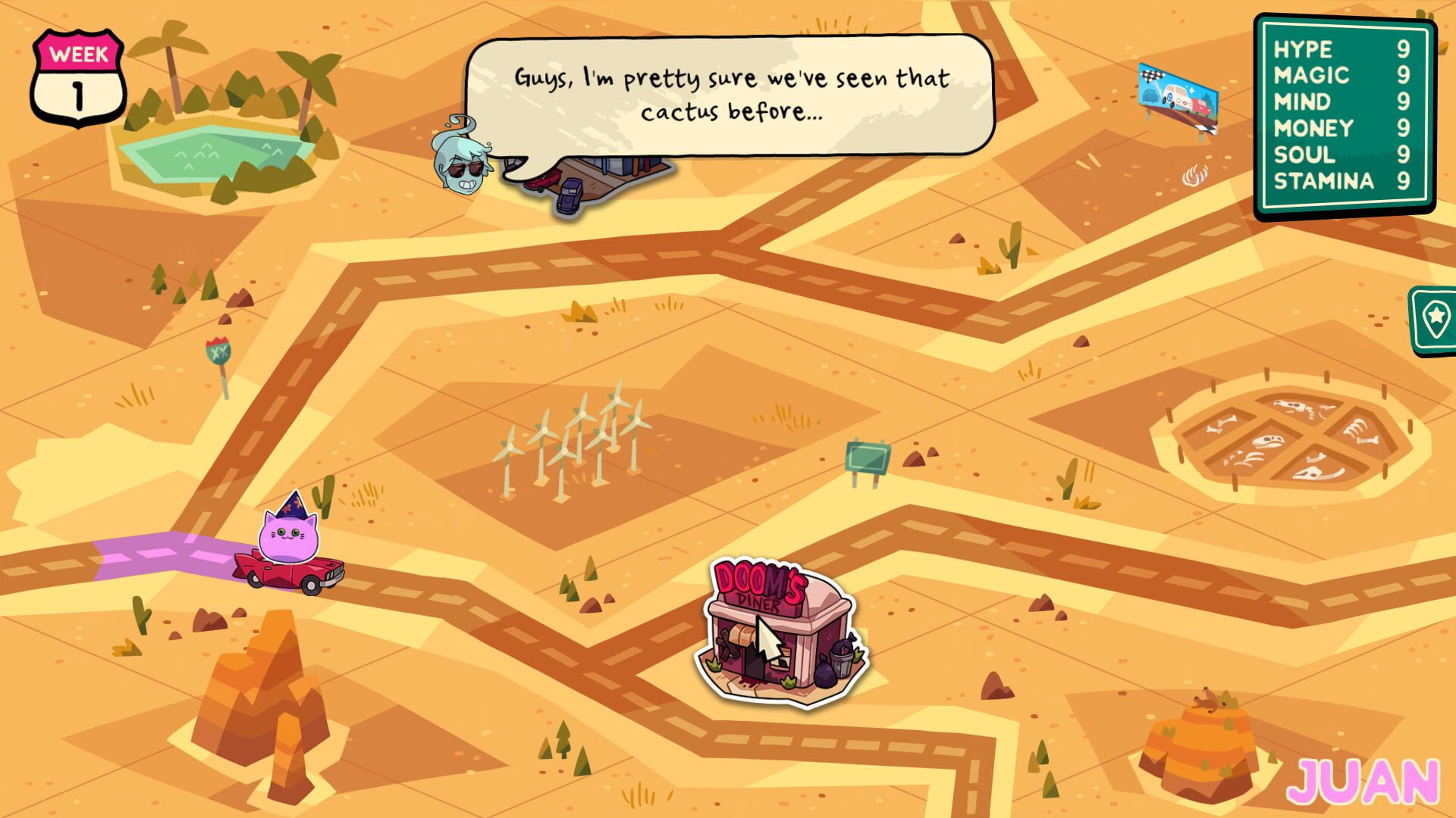 Screenshot for Monster Prom 3: Monster Roadtrip - Playable Character Juan