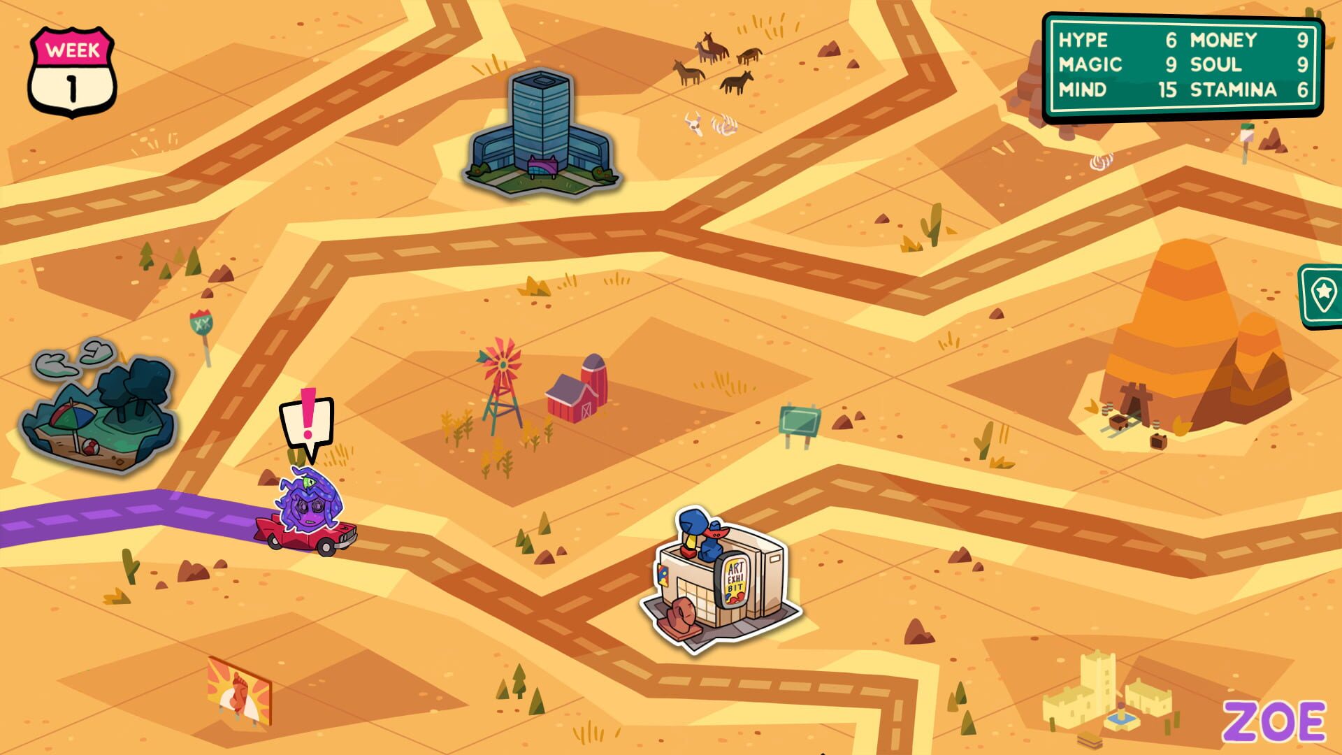 Screenshot for Monster Prom 3: Monster Roadtrip - Playable Character Zoe