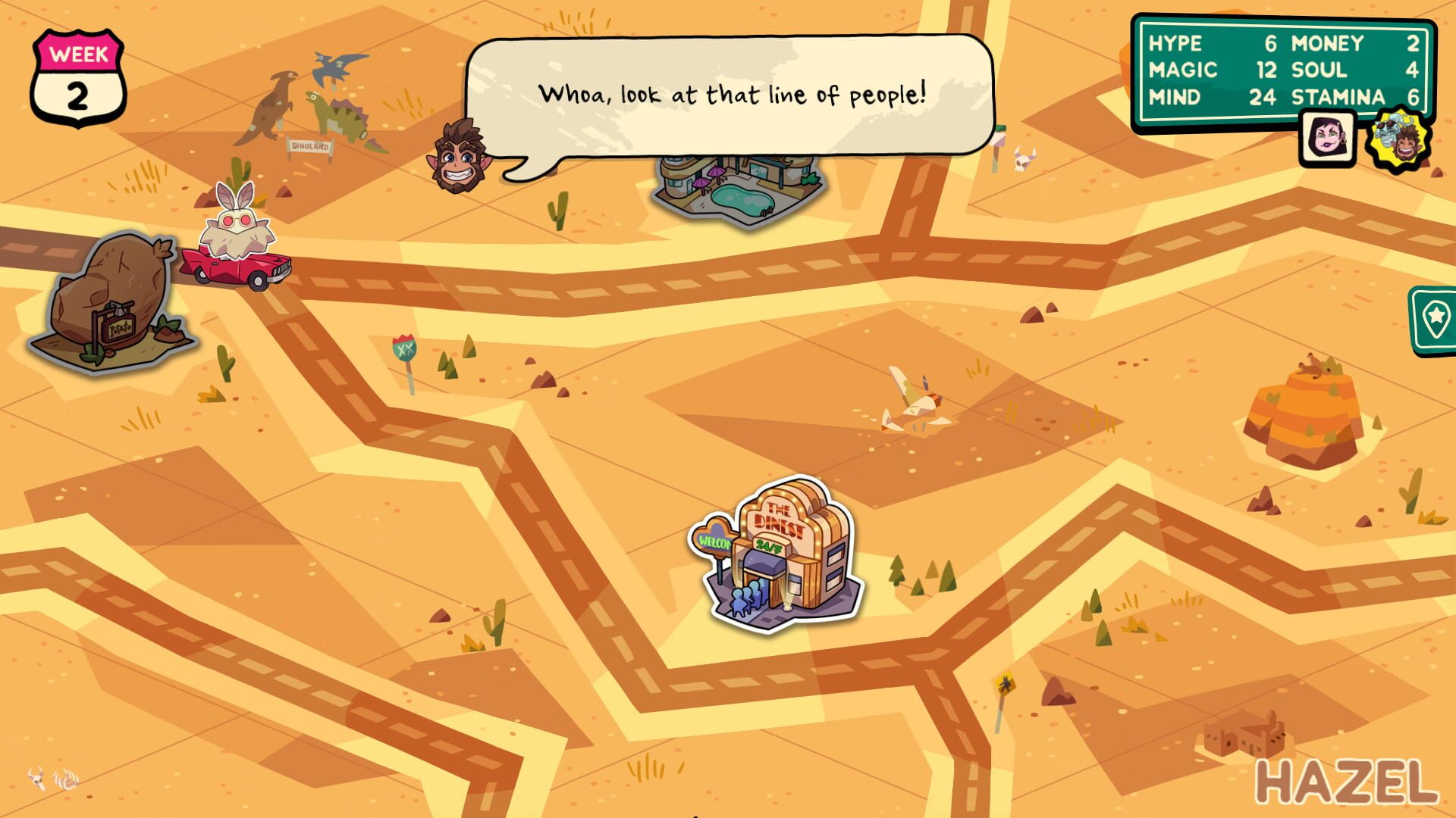 Screenshot for Monster Prom 3: Monster Roadtrip - Playable Character Hazel