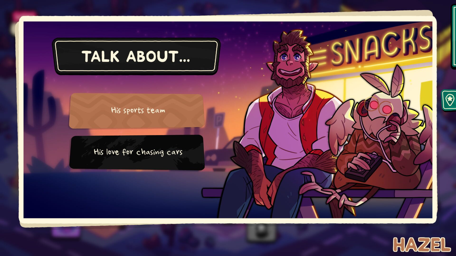 Screenshot for Monster Prom 3: Monster Roadtrip - Playable Character Hazel