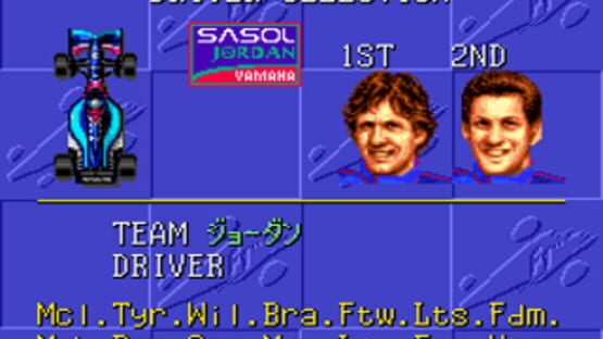 Screenshot for F-1 Grand Prix Part II