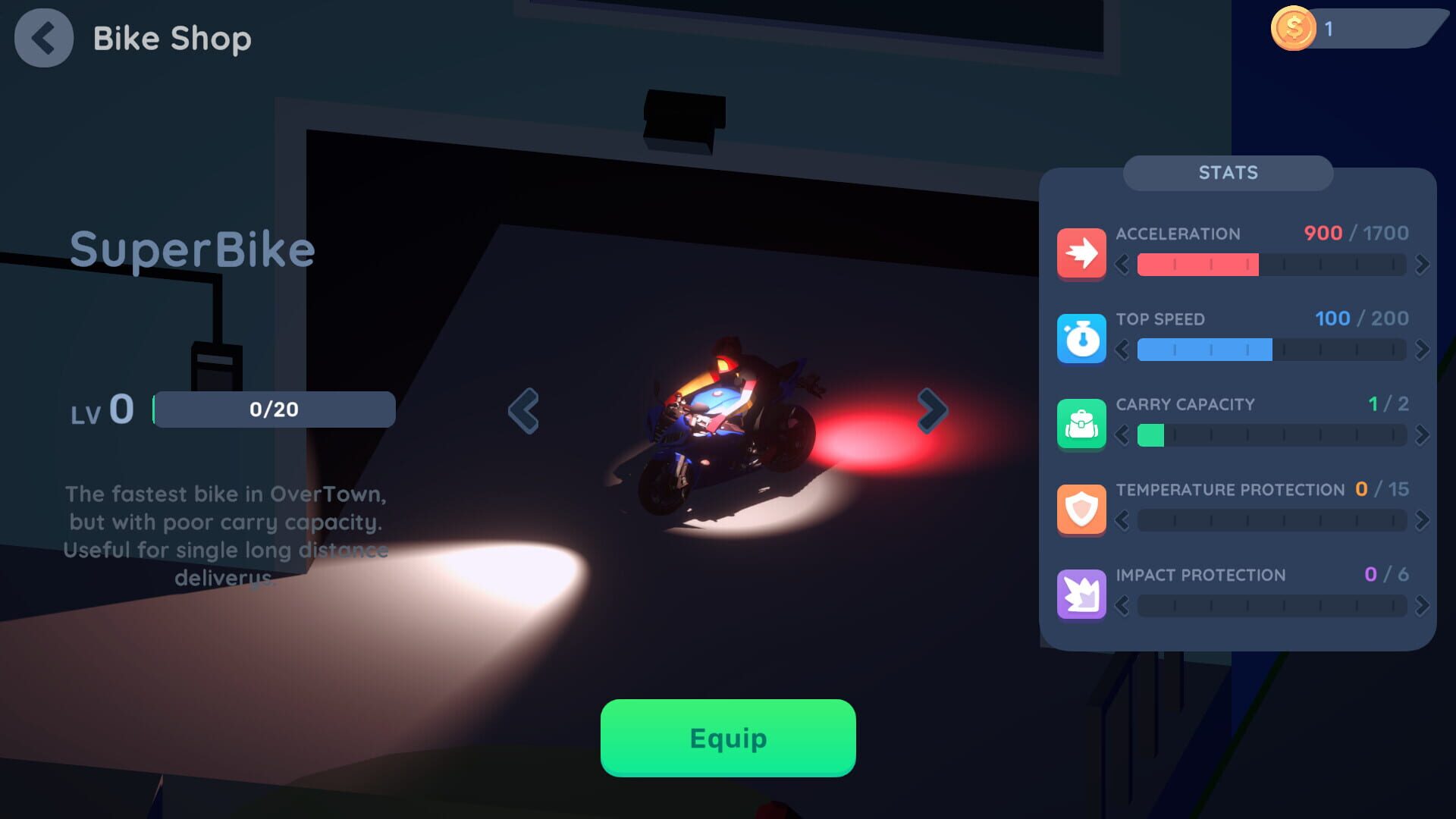 Screenshot for Overdelivery