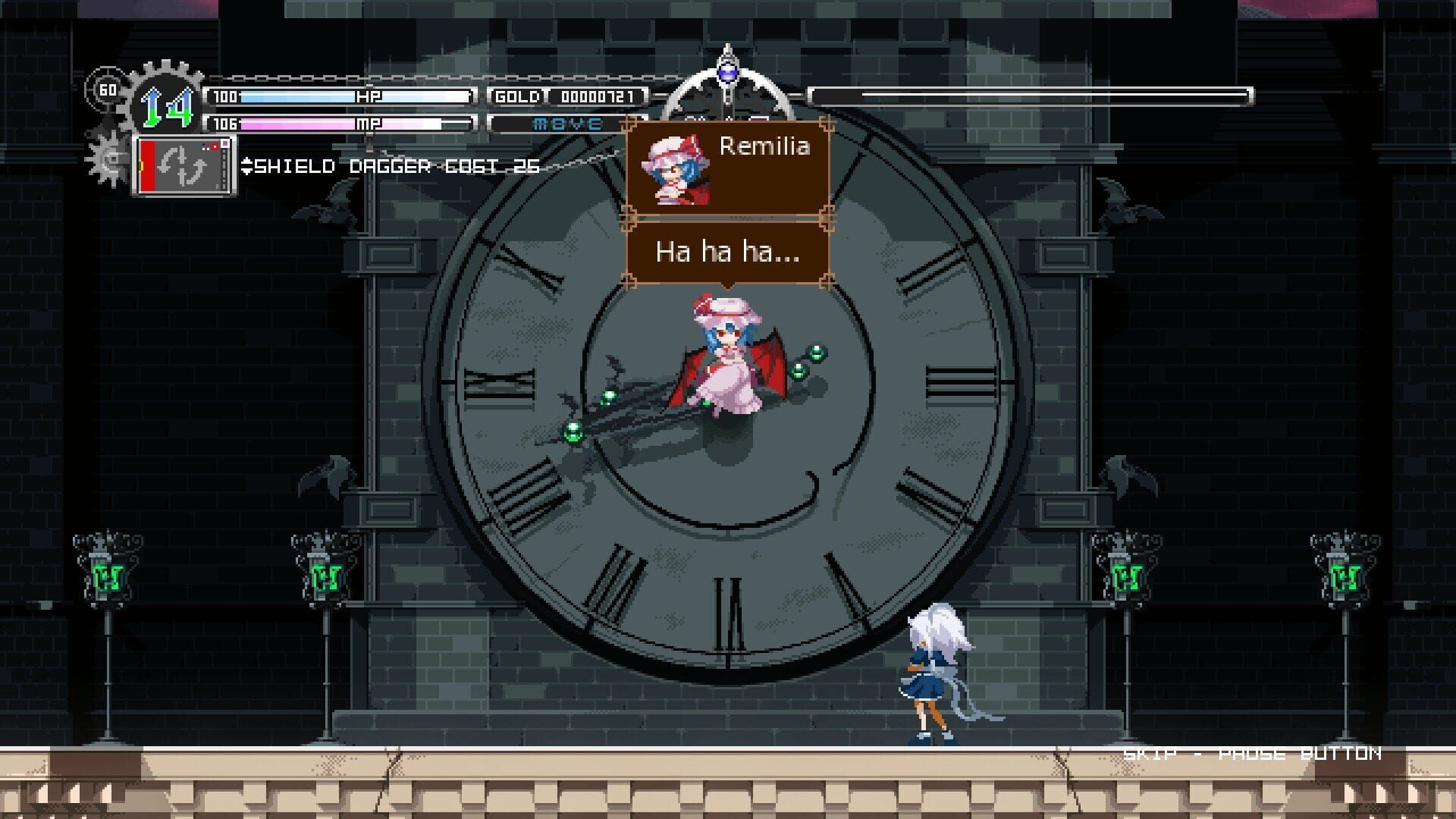 Screenshot for Touhou Luna Nights