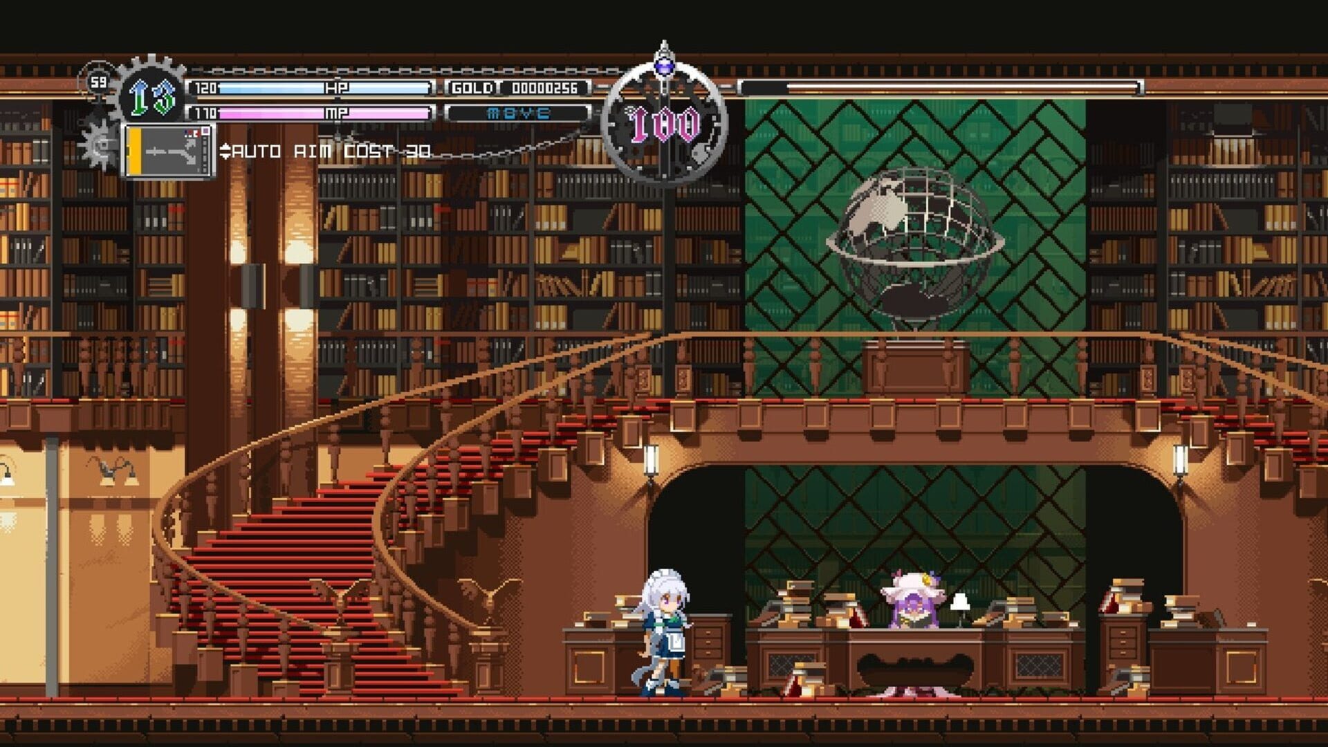 Screenshot for Touhou Luna Nights