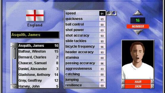 Screenshot for Microsoft Soccer