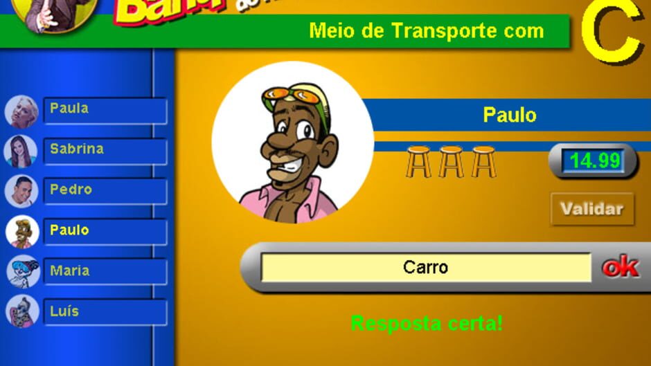 Screenshot for Jogo do Banquinho do Raul Gil