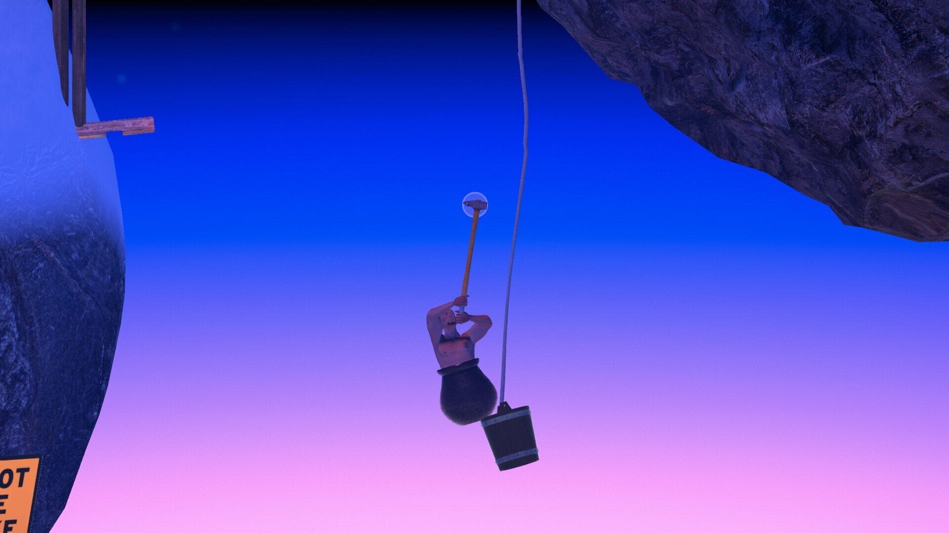 Screenshot for Getting Over It with Bennett Foddy