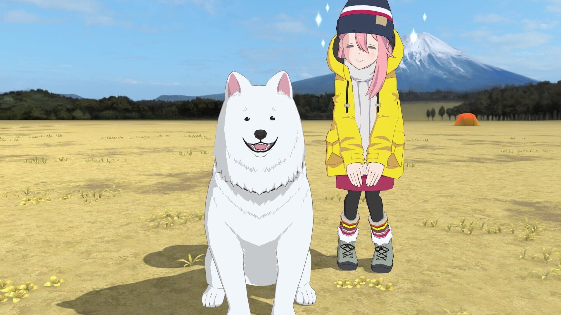 Screenshot for Laid-Back Camp: Virtual - Fumoto Campsite