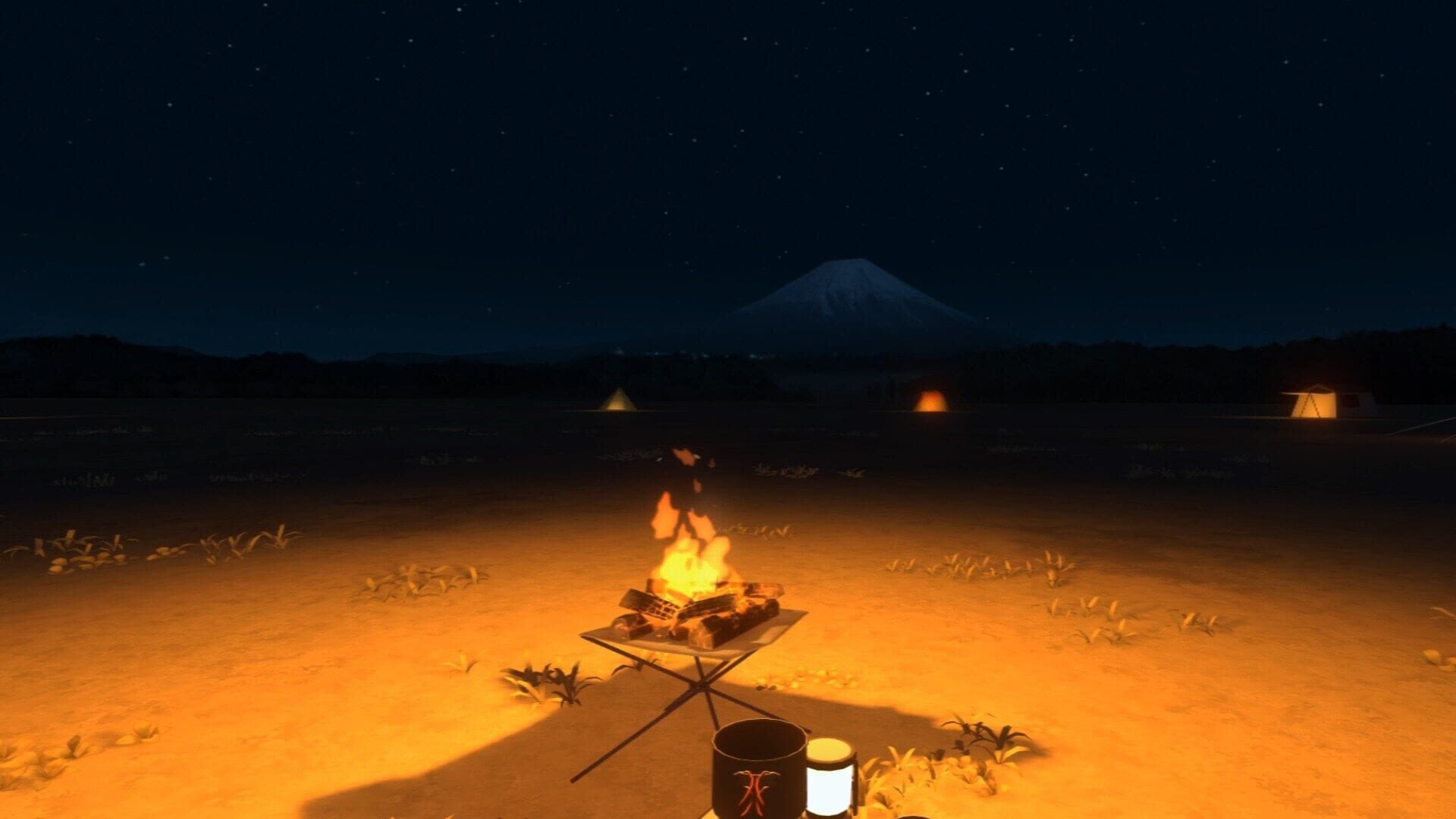Screenshot for Laid-Back Camp: Virtual - Fumoto Campsite