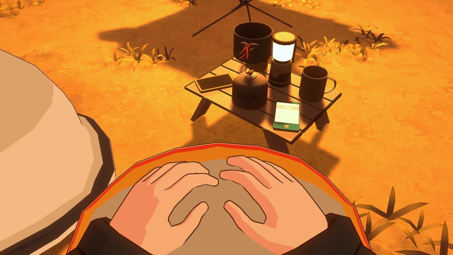 Screenshot for Laid-Back Camp: Virtual - Fumoto Campsite