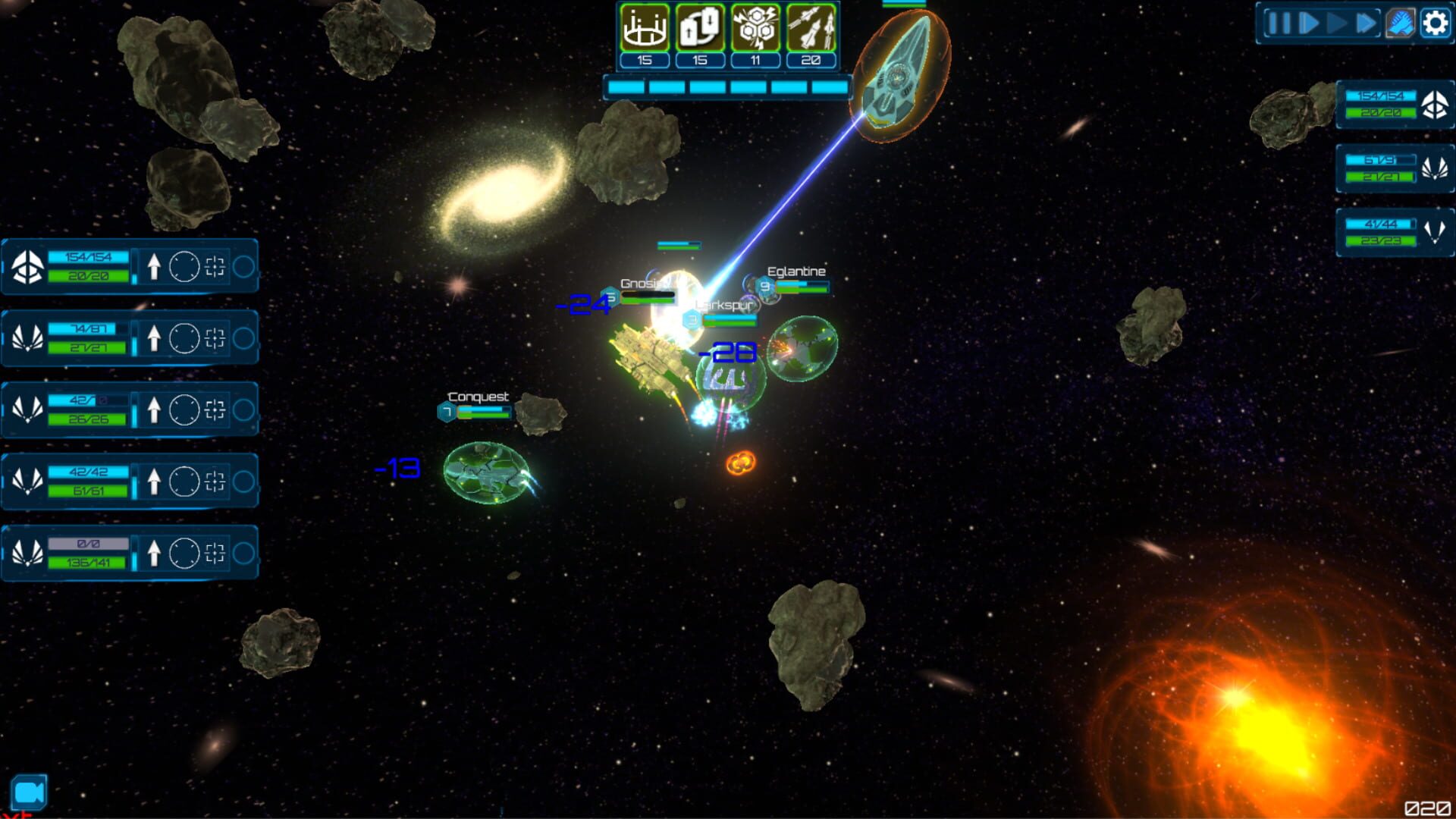 Screenshot for Edge of Galaxy