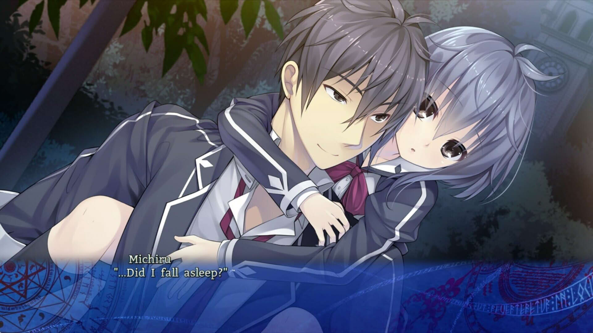 Screenshot for A Clockwork Ley-Line: Flowers Falling in the Morning Mist