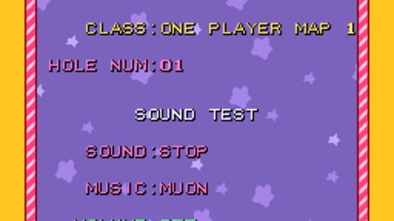Screenshot for Kirby's Dream Course