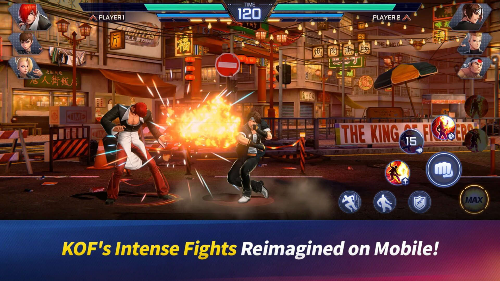 Screenshot for The King of Fighters Arena