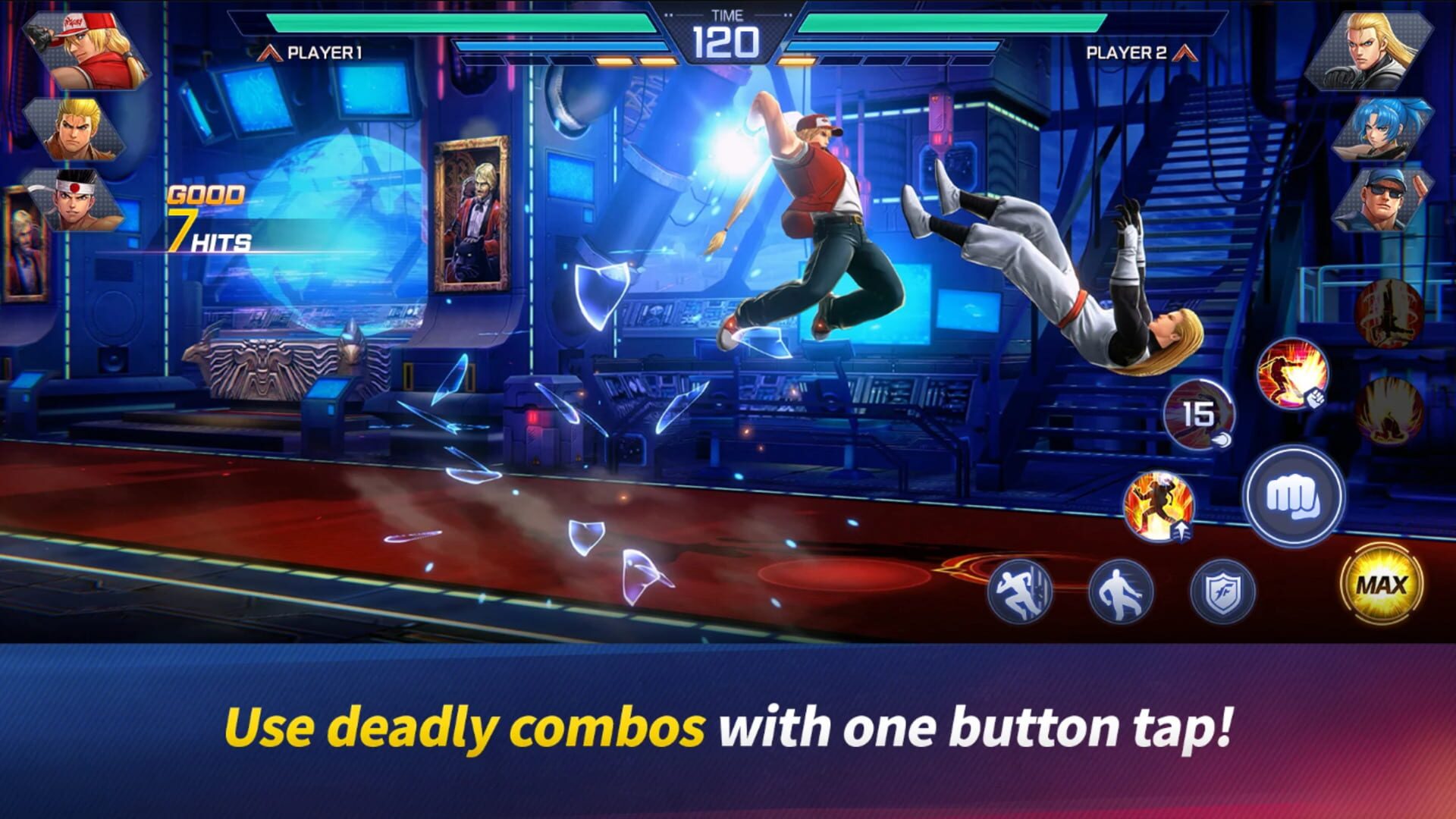 Screenshot for The King of Fighters Arena