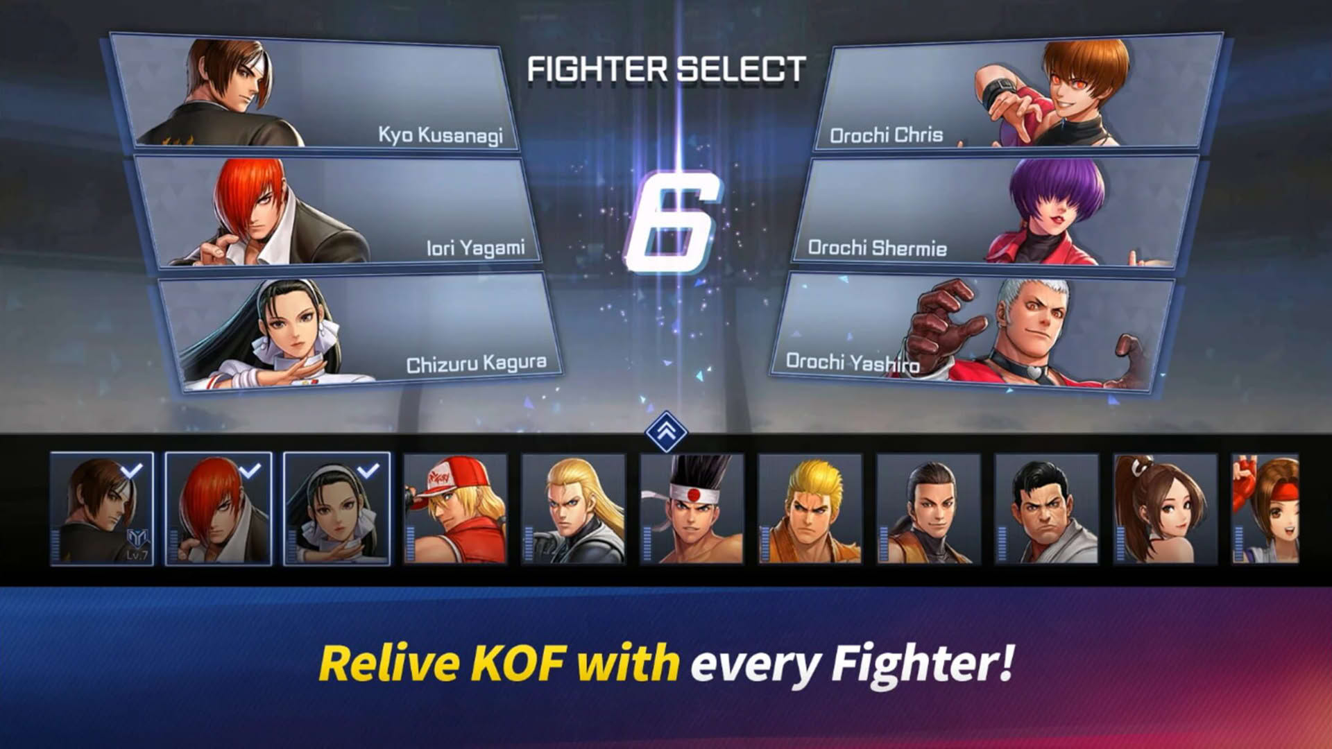 Screenshot for The King of Fighters Arena