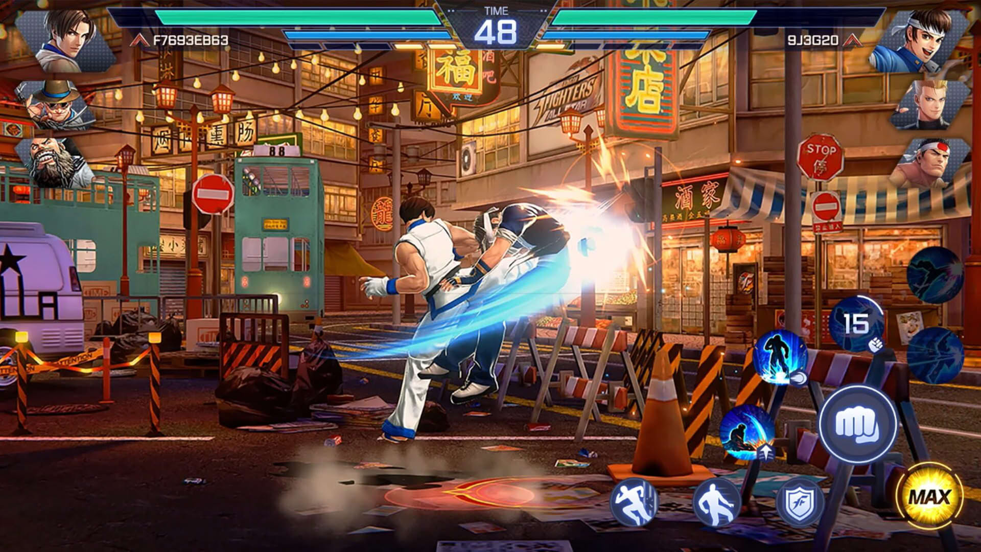 Screenshot for The King of Fighters Arena