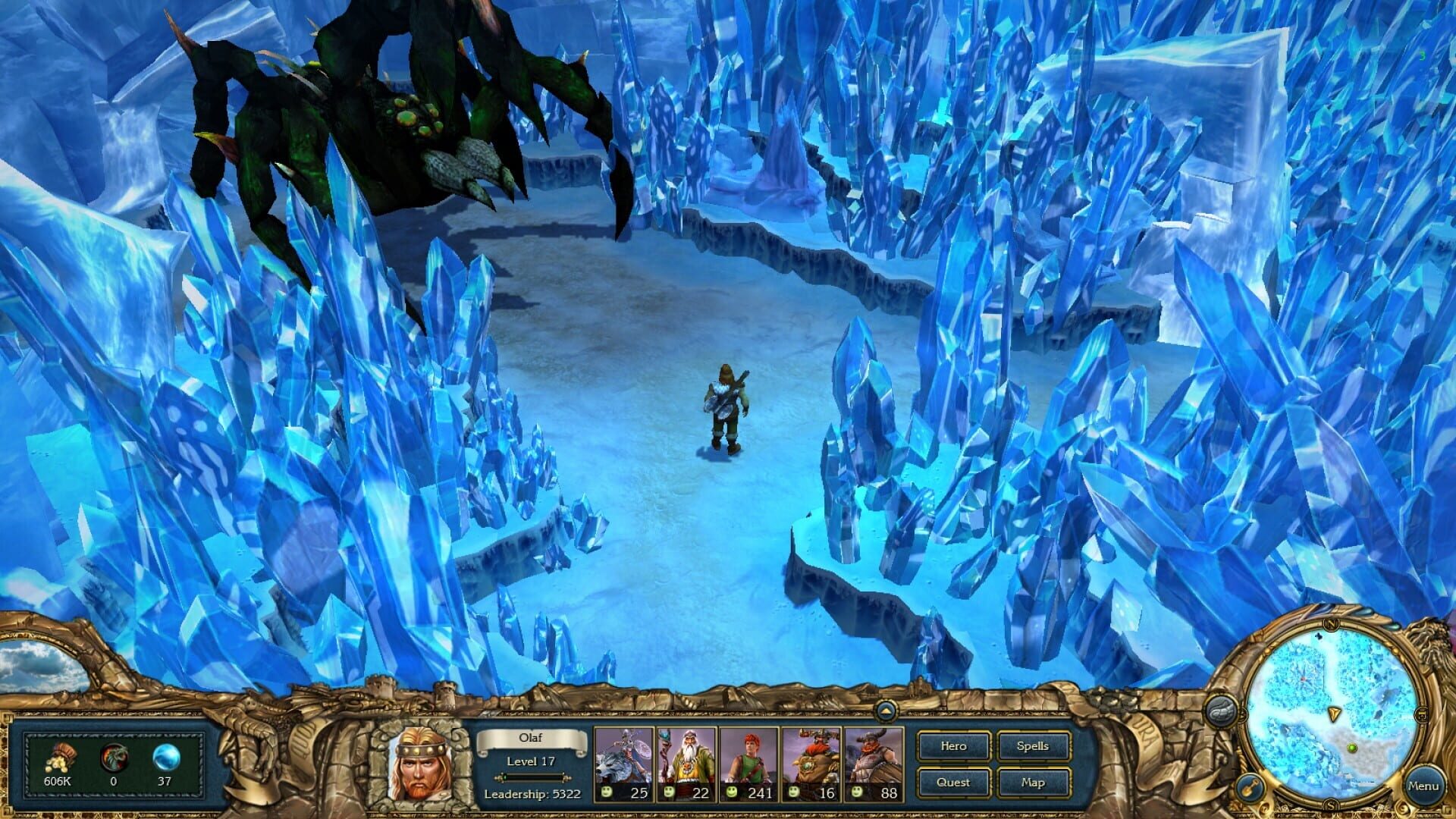 Screenshot for King's Bounty: Warriors of the North
