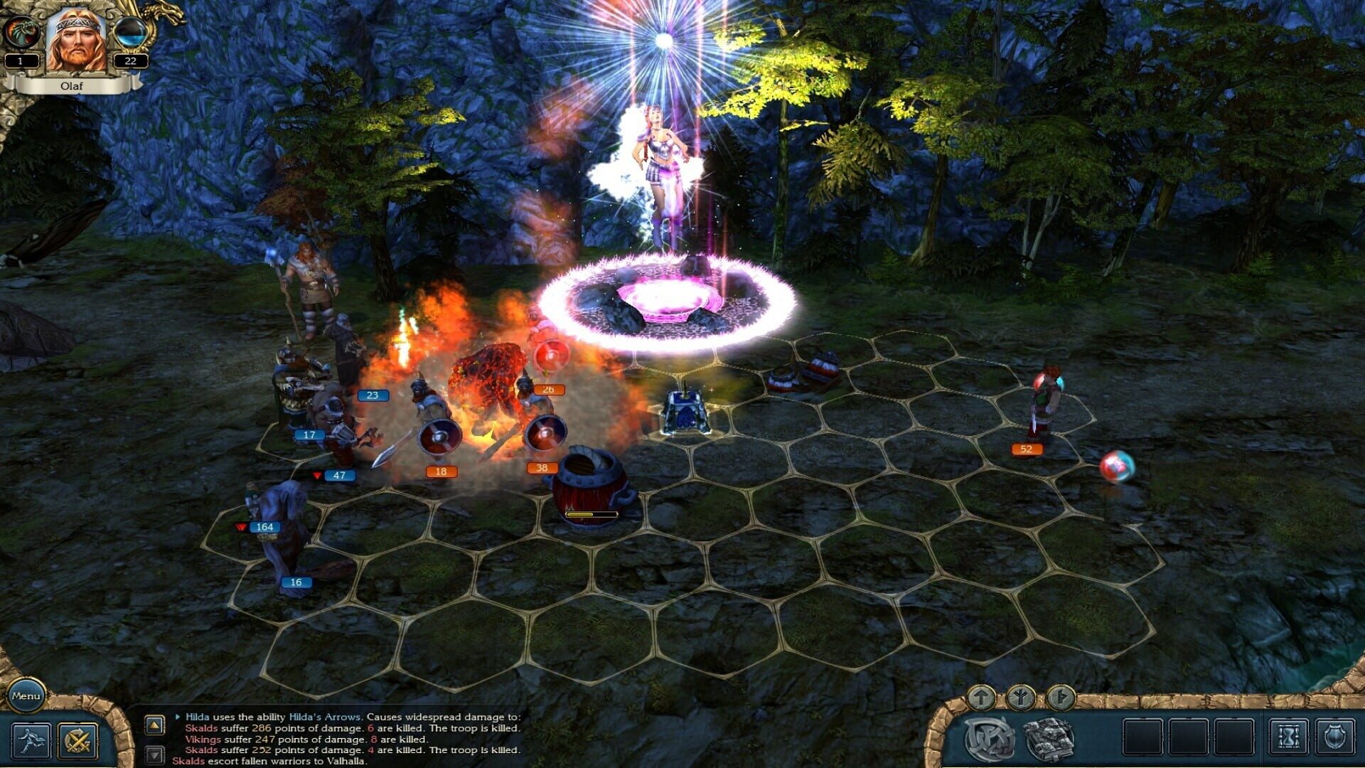 Screenshot for King's Bounty: Warriors of the North