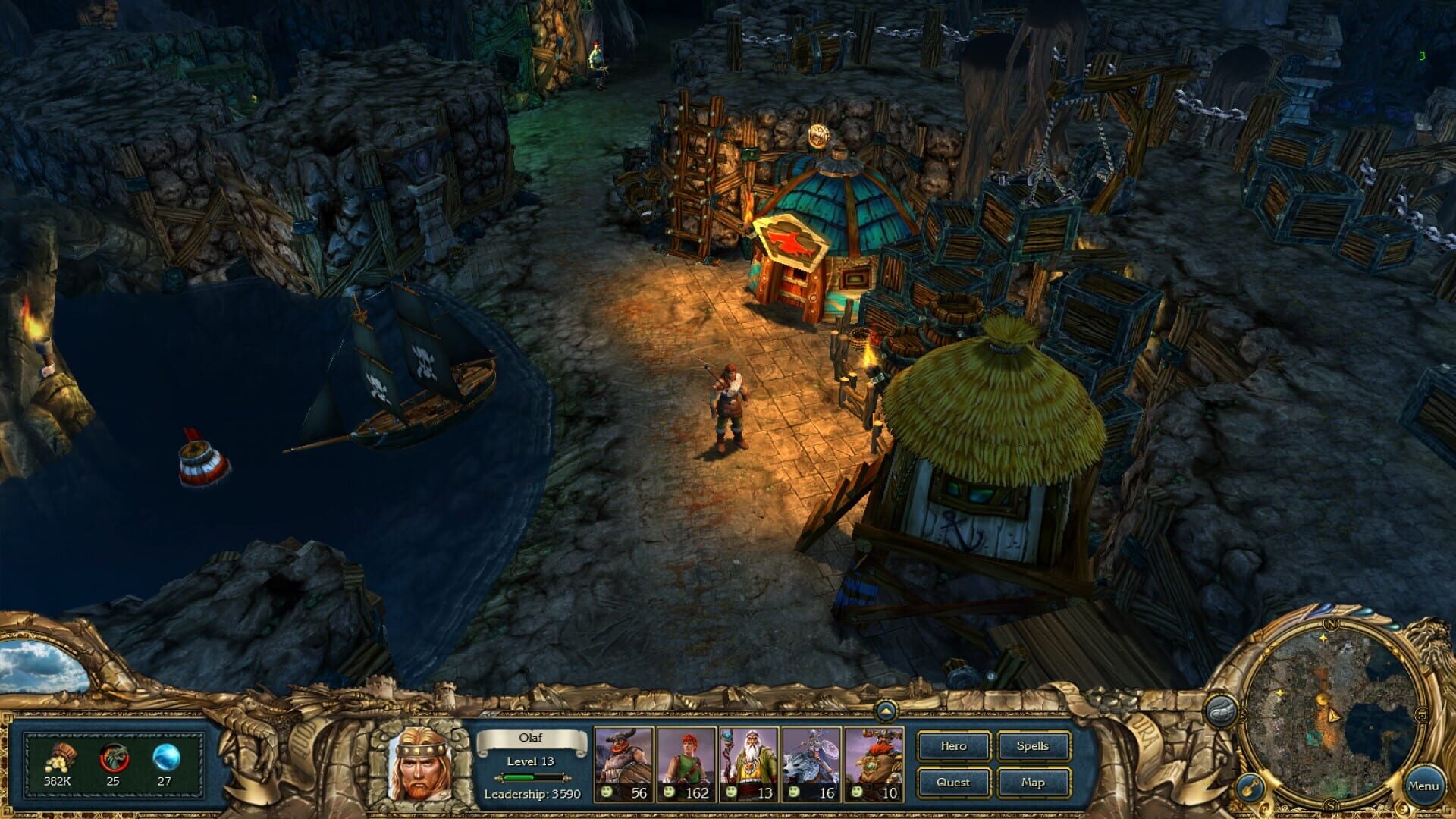 Screenshot for King's Bounty: Warriors of the North