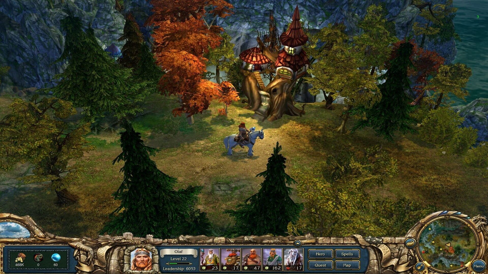 Screenshot for King's Bounty: Warriors of the North
