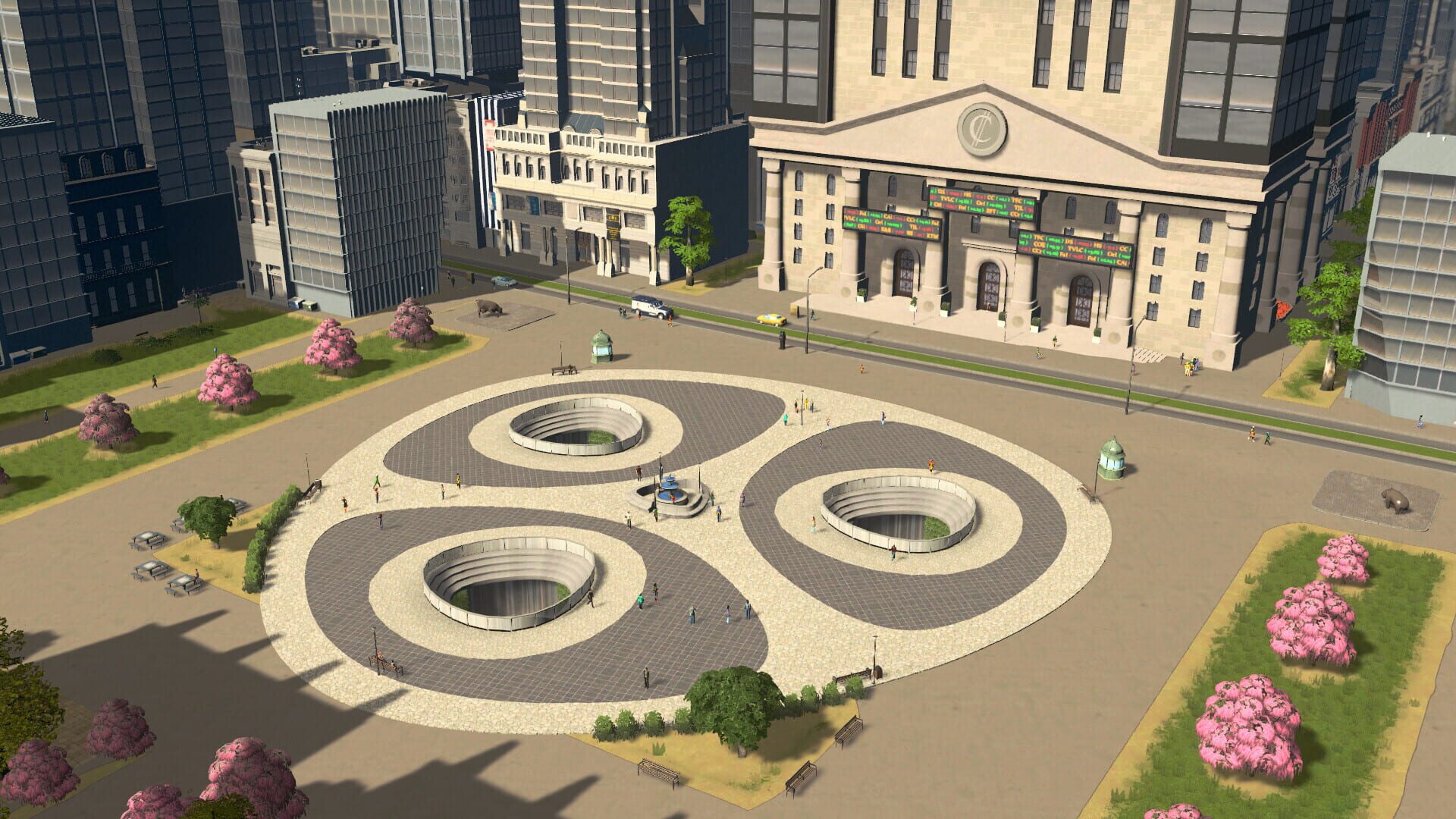 Screenshot for Cities: Skylines - Financial Districts