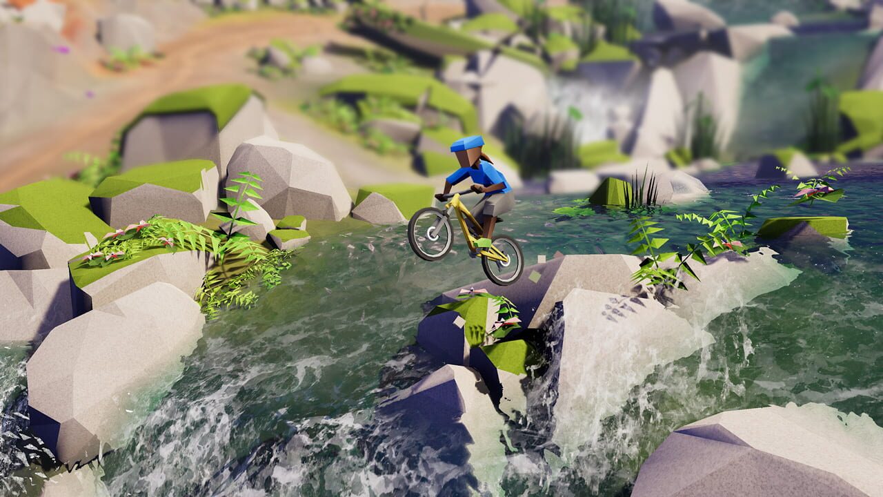Screenshot for Lonely Mountains: Downhill - Redmoor Falls