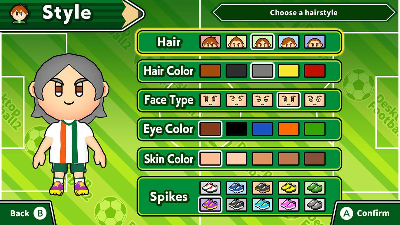 Screenshot for Desktop Soccer 2