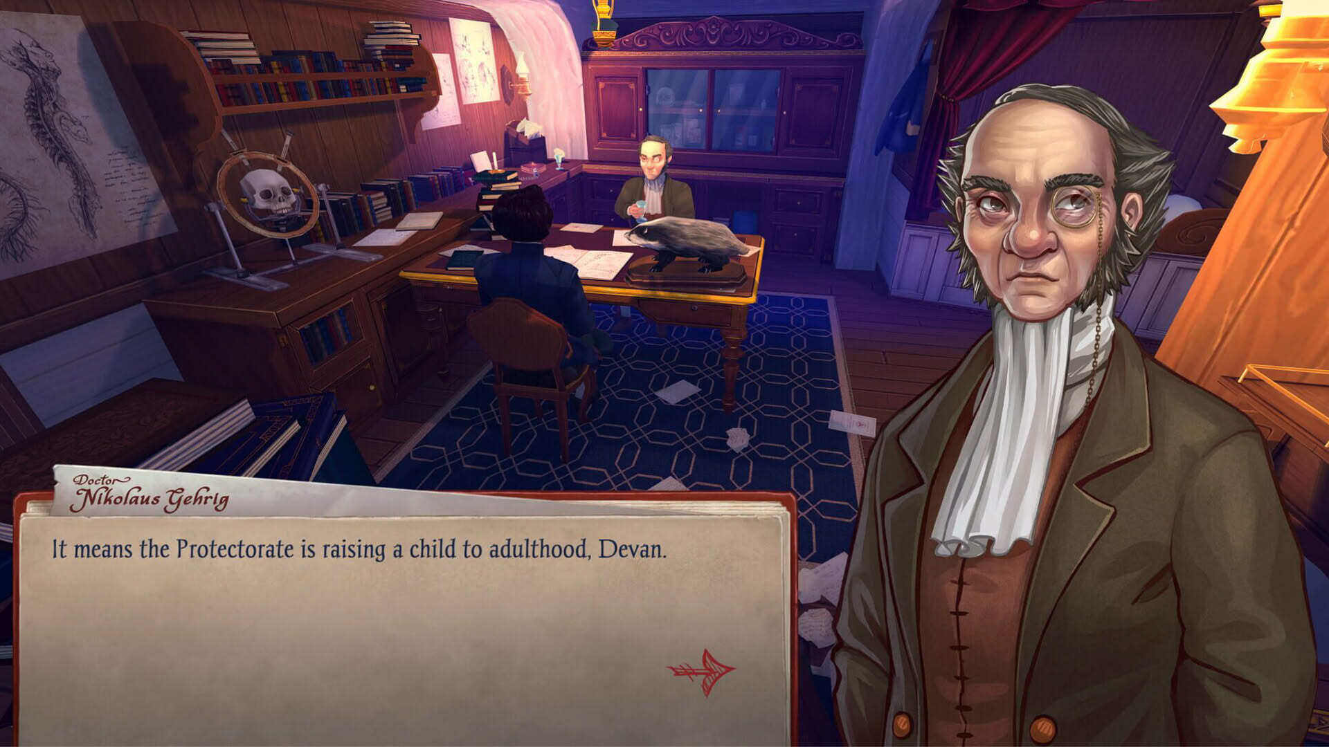 Screenshot for Herald: An Interactive Period Drama - Book I & II